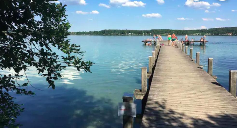 Bed Bike & Breakfast, Zimmer Innerhalb Eines Privathauses Mit Gemeinschaftsbad Inning am Ammersee Dış mekan fotoğraf