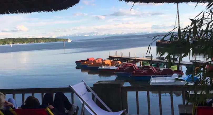Bed Bike & Breakfast, Zimmer Innerhalb Eines Privathauses Mit Gemeinschaftsbad Inning am Ammersee Dış mekan fotoğraf